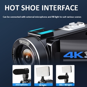 La mejor calidad AF5 40X Zoom 4K cámara digital de grabación de video de alta definición con pantalla táctil IPS de 3,0 pulgadas con kit de estabilizadores - Product Image 6