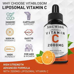 OEM ODM <strong>VIT</strong> C Liquid Drops for Adults Immune System &amp; Antioxidant Support High Absorption Vitamin C Drops - Product Image 2