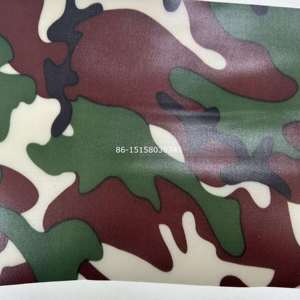Kamuflaj takviyesi ile esnek şeffaf PVC branda - Product Image 6