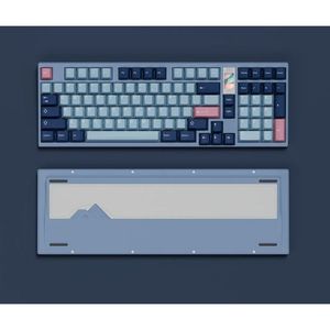 Teclado inalámbrico QK100 RGB 100 teclas Pantalla LCD Marco de aluminio CNC Tipo C Carga rápida - Product Image 5