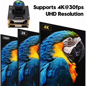 ELP HD MI USB kamera 4K Webcam USB HD MI eşzamanlı çıkış H.265 USB kamera modülü öğretim için 180 derece balıkgözü Lens ile - Product Image 3