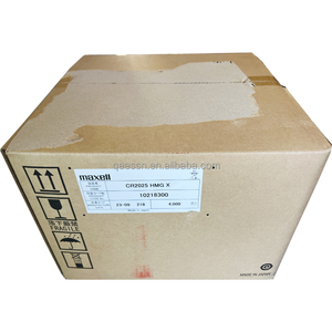 Maxell CR2025 3V düğme hücre bilgisayar anakartı PCB araba uzaktan kumanda izle elektronik tartı düğme pil - Product Image 4