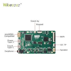 Módulo de pantalla para tableta, Panel de visualización de 10,1 pulgadas, 1920x1200, TFT, LCD, IPS, brillante, 101 pulgadas, mini H-D, tipo C, señal de entrada - Product Image 4