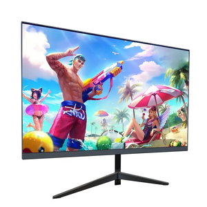 Monitor de ordenador de 24 27 pulgadas, monitor LCD curvo para juegos de 1920x1080, pantalla grande con entrada HDMI VGA USB, monitor LED para PC