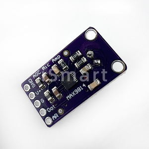MAX9814 microfono AGC amplificatore scheda sensore audio modulo Auto guadagno controllo attacco per Arduino MAX4466 PCB Board Kit Diy - Product Image 2