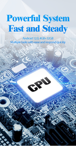 Teléfono Android Llamadas IP Sin tarjeta SIM Uso de escena de oficina Pantalla grande de 8 pulgadas Escritorio inalámbrico Flexible Uso de teléfono Android SIP - Product Image 4