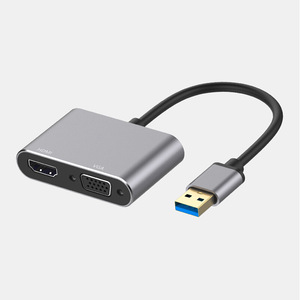 2合1 Usb 3.0到hdtv vga mts转换器分屏适配器 - Product Image 1