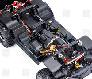 KW高性能YIKONGYK4102 PRO 4WDRCカー1:10スケールオフロードリモコンロッククローラー、防水モーターとサーボ付き - Product Image 3