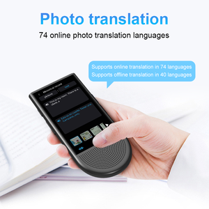 Dispositivo de traducción de nuevo diseño traducción de voz en línea en 148 idiomas soporte de cobertura global para tarjeta Sim 4G - Product Image 6