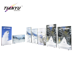 Cong đôi hai mặt Backlit vải LED không thấm nước lightboxes hiển thị lớn sơn ánh sáng Hộp gian hàng với kệ - Product Image 6