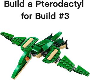 3 in 1 <strong>Mighty</strong> Dinosaur <strong>Toy</strong>, Transforms From T. Rex to Triceratops to Pterodactyl Dinosaur Figures Great Gift - Product Image 5