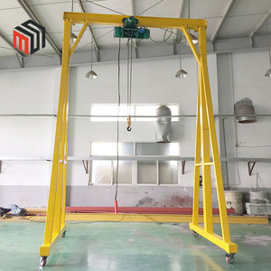 Customized 1-20t Mobile Small Gantry <strong>Cranes</strong> for Logistics Centers Loading Unloading Stacking - Product Image 6