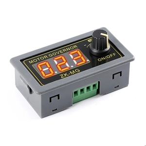 DC 5-30V 5A DC Motor Controller PWM velocità regolabile display digitale encoder duty ratio frequenza MAX 15A ZK-MG controller motore - Product Image 1