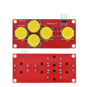 Teclado AD Simular Módulo de cinco teclas Botón analógico Sensor Placa de expansión - Product Image 5