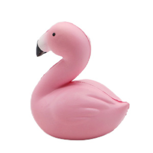 Jincan yavaş ribaund küçük pembe flamingolar stres oyuncaklar pu simülasyon kuş küçük pembe sıkmak oyuncaklar hayvan figürleri oyuncak - Product Image 2
