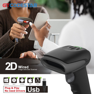 GTCODESTAR 1D 2D USB Wired QR Code <strong>Scanner</strong> Handheld Supermarket <strong>Barcode</strong> <strong>Scanner</strong> Code128 Data Matrix <strong>UPC</strong>-A Micro QR - Product Image 1