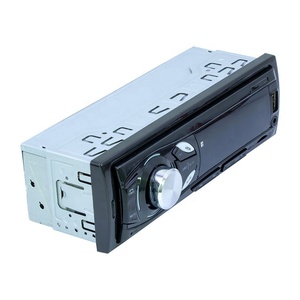 一个din车载收音机立体声调频辅助输入接收器标清USB 12v仪表盘1 din车载MP3 USB多媒体自动收音机播放器 - Product Image 1