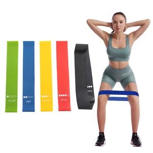 2025 Nueva Banda elástica antideslizante de látex para entrenamiento de cadera y brazo, bandas elásticas de resistencia para ejercicio de estiramiento de todo el cuerpo - Product Image 1