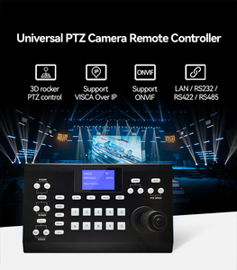 Mando a distancia universal para transmisión en directo por USB, consola PTZ 3D O nvif, sistema de cámara IP, mando POE