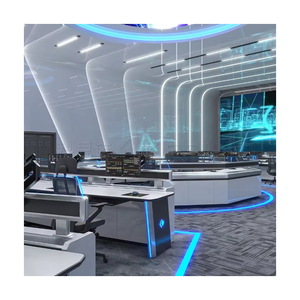 Kesino Future Smart City <span class=keywords><strong>Technology</strong></span> Console de contrôle d'automatisation de l'élevage d'animaux en métal Bureau central de commande avec fonction de stockage - Product Image 1