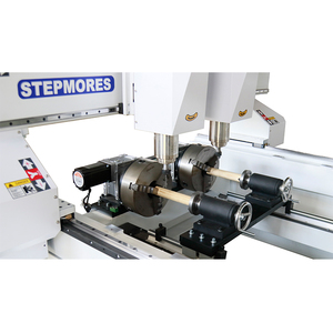 Máquina enrutadora de madera CNC multifunción con 2 cabezales de husillo 2 mesas - Product Image 6
