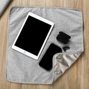 携帯電話およびラップトップ用のOEMファラデーブランケット妊娠中の細胞信号からの直接接触に対する18x18インチの保護 - Product Image 2