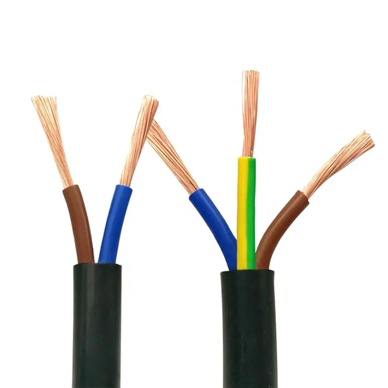 Elektrischer Draht 14/2 Kupfer Flexibles 2-adriges zweiadriges 4-mm-Draht-Elektrokabel