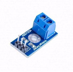 Smart Electronics 0-25V Módulo de sensor de voltaje estándar Prueba Ladrillos electrónicos Robot inteligente - Product Image 1