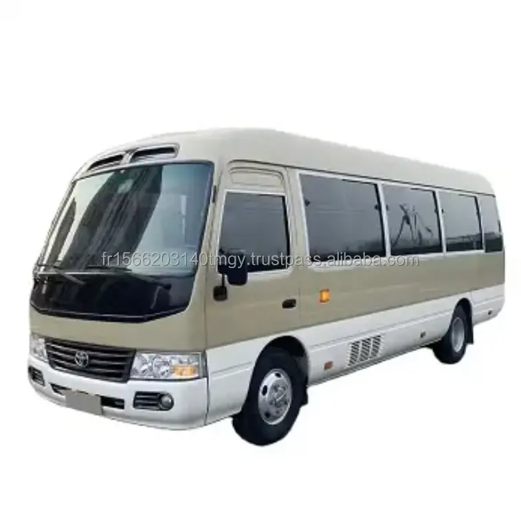 Gọn gàng sử dụng 30 chỗ ngồi TOYOTA Coaster xe buýt tay trái và tay phải lái xe tốt cho trường học Giao Thông Vận Tải xe buýt xe để bán