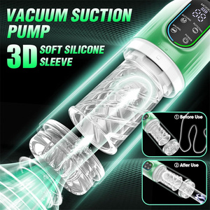 Niusida Draaiende Zuigende Likkende Vliegtuigbeker Multi Functionele Zichtbare Mannelijke Masturbatie Cup Met Likkende Tong Sachtig Speelgoed Mannen - Product Image 2