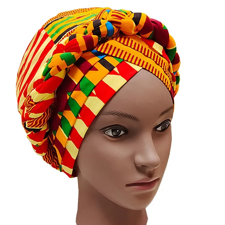 Ancara africana impressão 100% algodão do af, trança com a cabeça