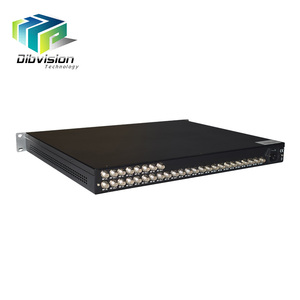 (Q116)16 Channel Fta Tuners RF <strong>Input</strong> to Ip <strong>Output</strong> Receiver DVB-S/S2 DVB-T ISDB-T to Ip Gateway IRD Headend Tv System - Product Image 2