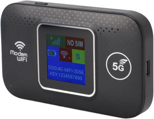 PIX-LINK PH314 Unlocked 4G cep kablosuz yönlendirici siyah 3000mAh WiFi 5G 300Mbps Max LAN veri SIM kart yuvası ile ev ağı için - Product Image 2
