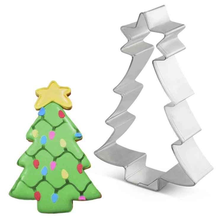 Árbol de Navidad con Star Cookie Cutter