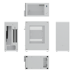 Mini-ITX Micro ITX <strong>PC</strong> <strong>Case</strong> Computer <strong>Case</strong> in Silver Color Full Aluminum Small Gaming <strong>Case</strong> with 3.0 Dual Reverse PCI - Product Image 5