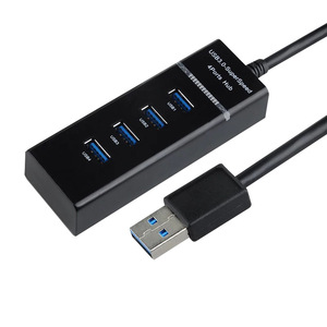 4端口USB3.0笔记本电脑分路器集线器扩展器USB集线器高速usb电脑分路器3.0集线器适配器 - Product Image 5