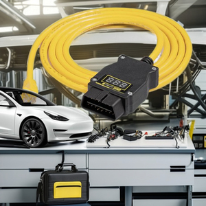 GODIAG GT109 DOIP ENET con Display a tensione DOIP adattatore per codifica di programmazione diagnostica per BMW Be-nz VW Audi - Product Image 3
