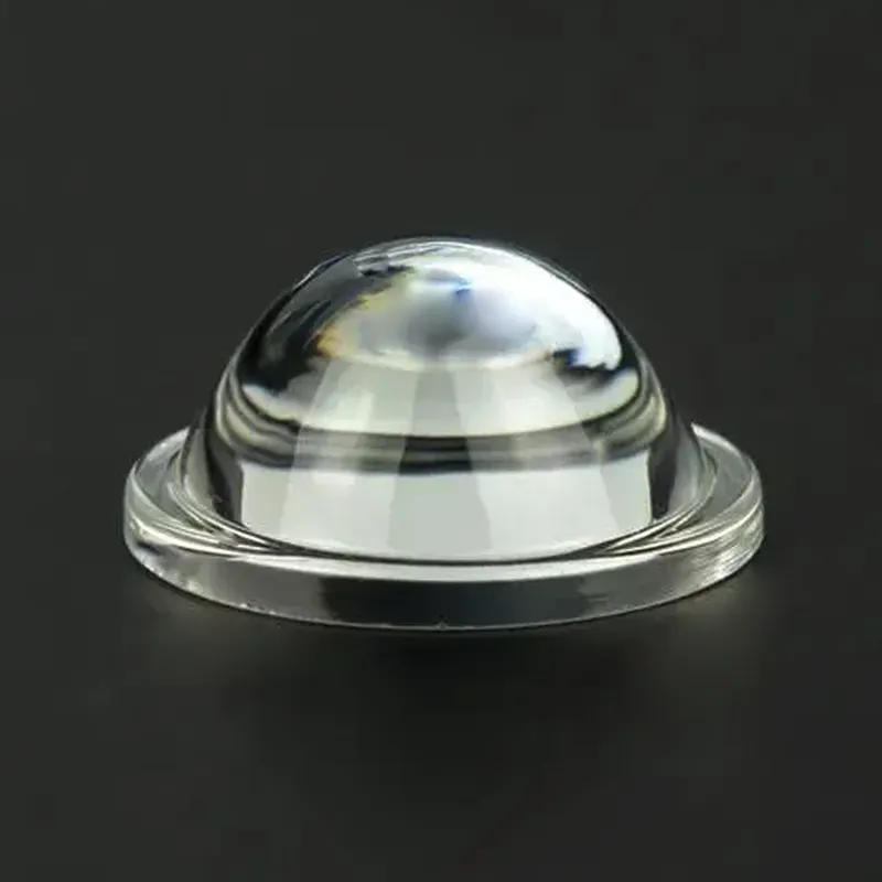 Lente de cristal de óptica asférica plano-convexa de 67MM de diámetro, lente de condensador óptico biconvexa LED para instrumentos láser