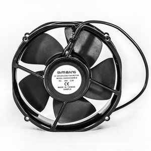 Tayvan DC fırçasız eksenel akış AC klima Fan motoru ile plastik bıçaklar ve rulman elektrik güç kaynağı OEM desteği - Product Image 2