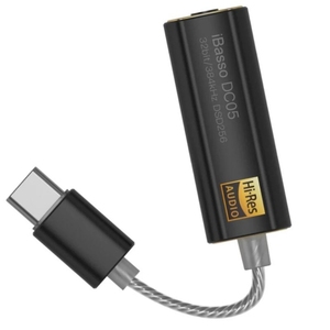 New Decoding Dual DAC ES9219C Ibasso DC05 Type-C to 3.5mm <strong>Headphone</strong> Amplifier USB DAC HiFi HiRes Cable Adapter - Product Image 1