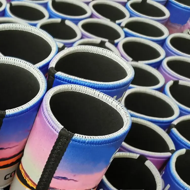 Kofei Custom OEM Full Colour Printed Stubby Holders Sublimation Beer Bottle Neoprene Can Cooler