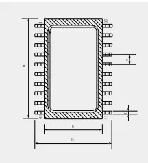 Real-Time Clock Watchdog with Time Interval Timer SOC1533B Bus Interface IC Chip