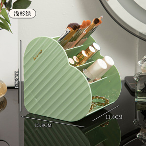 Green cosmetic storage box