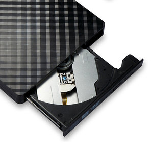 菱形图案USB 3.0 DVD-ROM光驱外置超薄CD ROM磁盘阅读器台式机笔记本电脑平板电脑推广DVD播放器