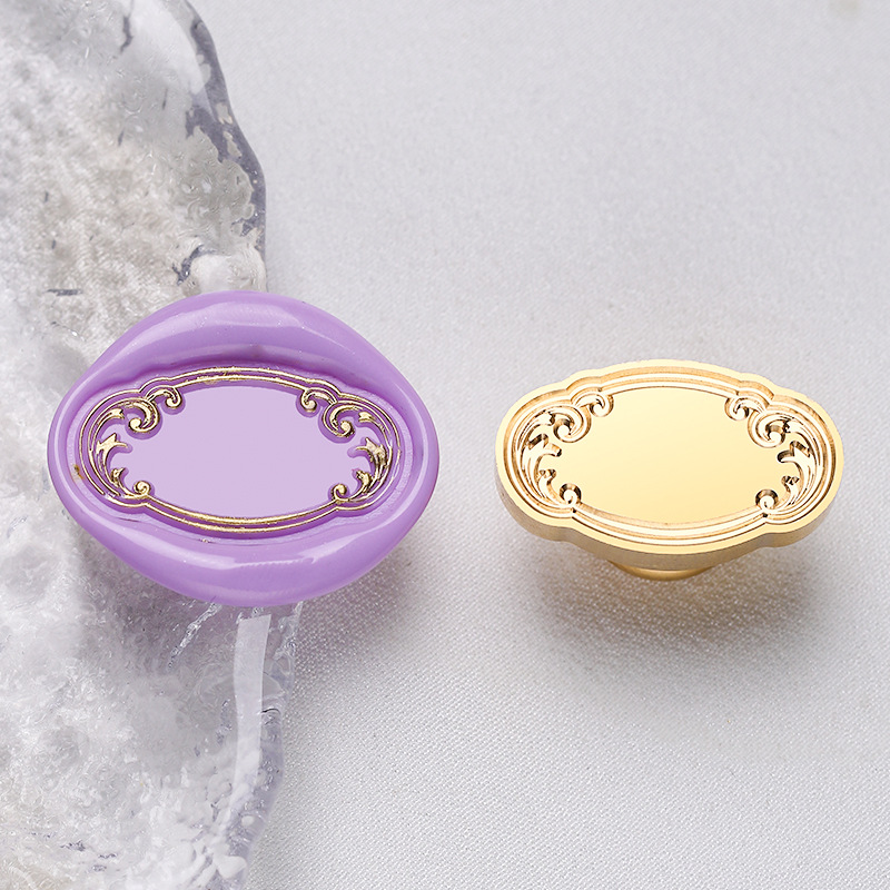 Fern leaf border (irregular shape 29.5x17.3mm)