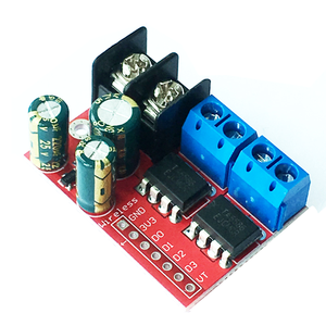 WUZHI ZK-5AD 5A Dual <strong>DC</strong> <strong>Motor</strong> Drive Module With Remote <strong>Control</strong> for Forward and Reverse <strong>PWM</strong> <strong>Speed</strong> Regulation Remote <strong>Control</strong>