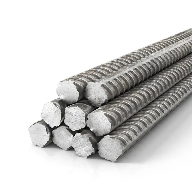 Tondo per cemento armato in acciaio di alta qualità 10mm 12mm 16mm 5/8 hrb400 hrb500 tondo per cemento armato laminato a caldo