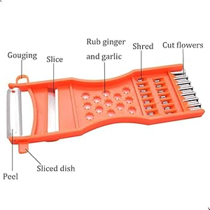 High-Value Stainless Steel Fruit Vegetable Tool Set with Peeler Grater for Kitchen <strong>Use</strong> - Product Image 4