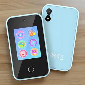 子供教育おもちゃ誕生日プレゼント子供携帯電話おもちゃタッチスクリーン付きデュアルカメラ学習子供Mp3音楽プレーヤーゲーム