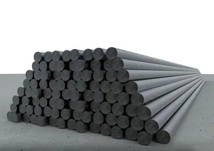 高纯度圆形导电石墨电极棒耐高温各种应用 - Product Image 3
